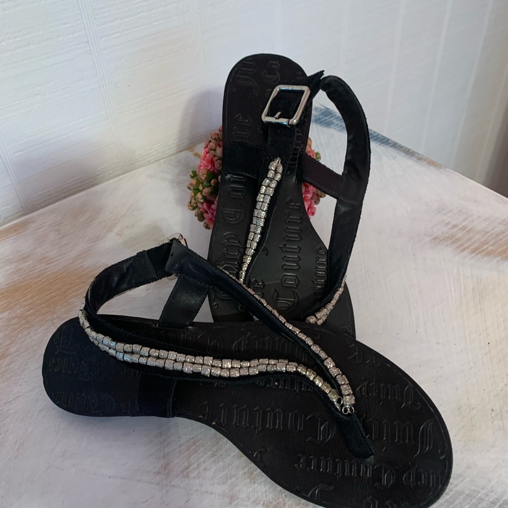 JUICY COUTURE sling back sandals